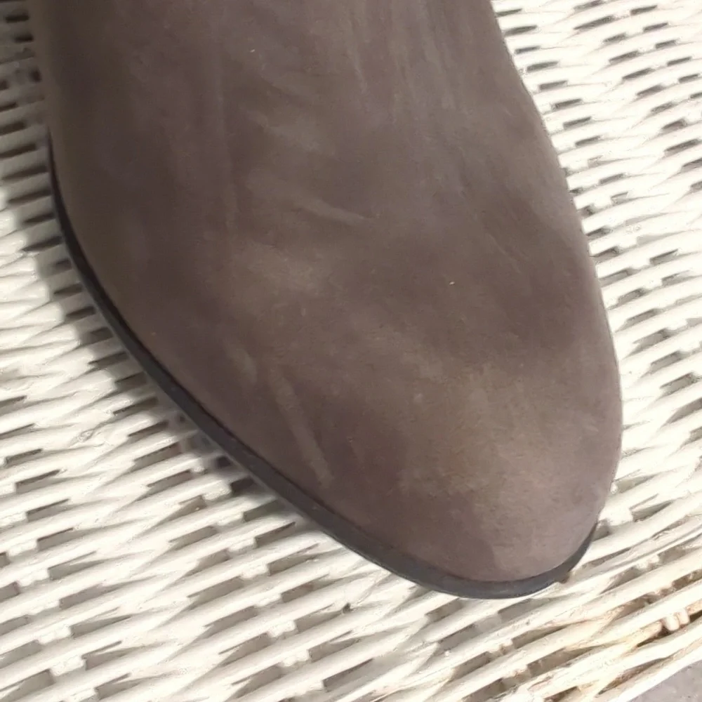 Clark's taupe ankle booties